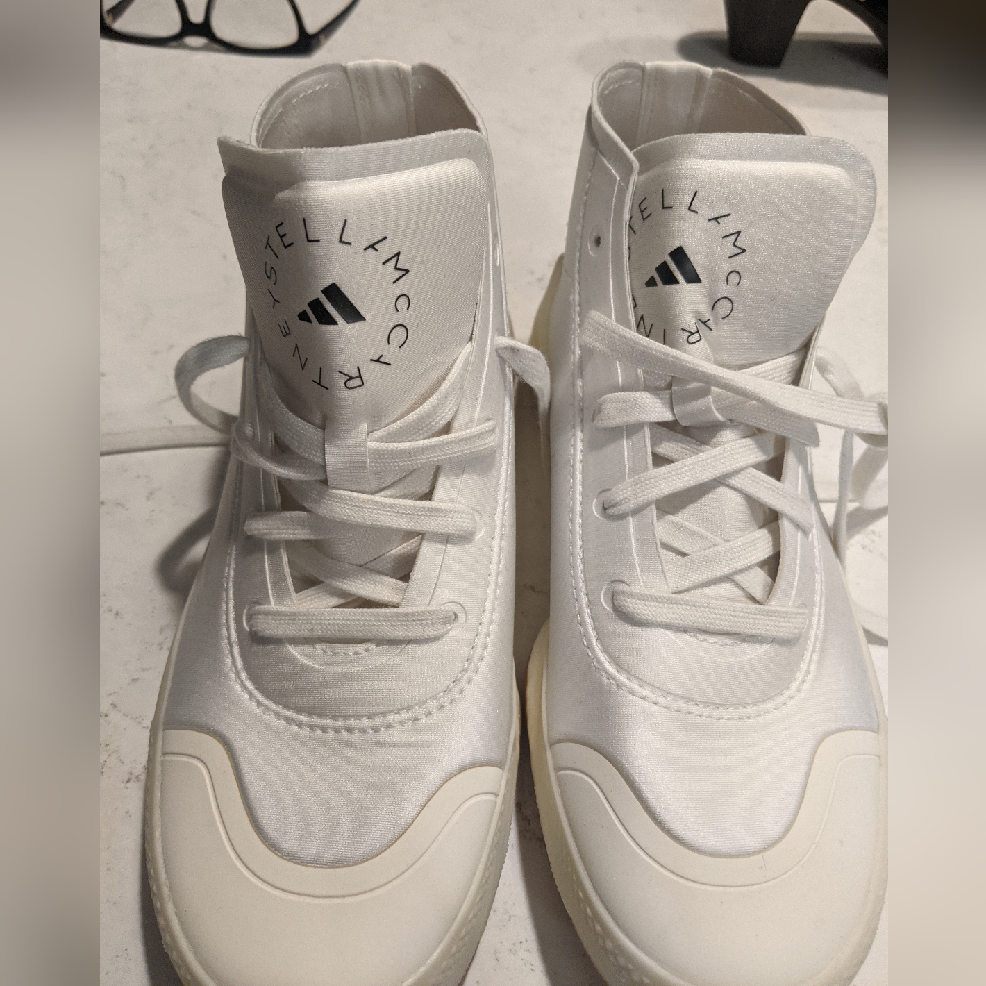 Stella Mccartney Womens High Top Sneakers Size 65 Brand New